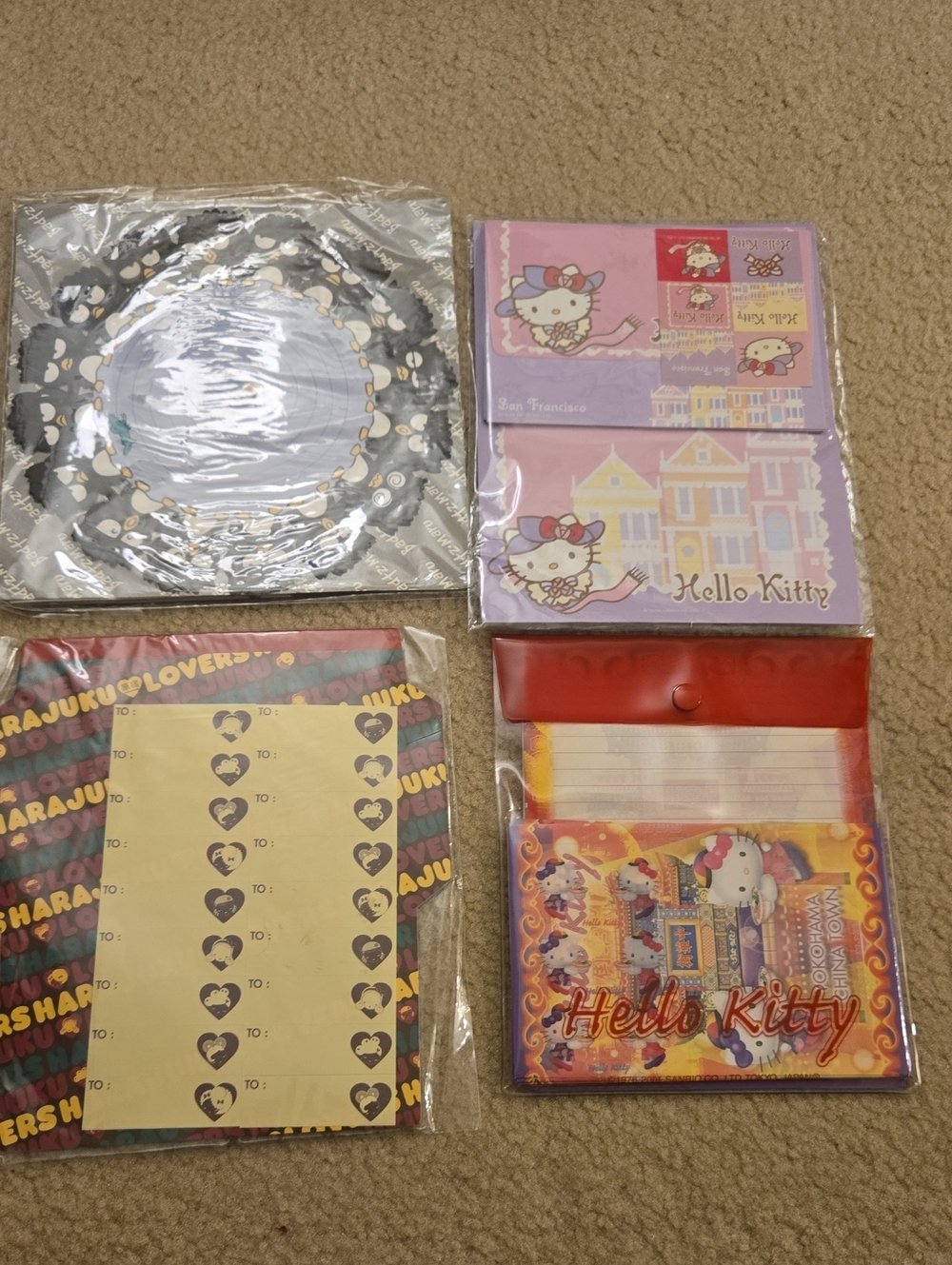 Japanese Stationery Set- 4packs